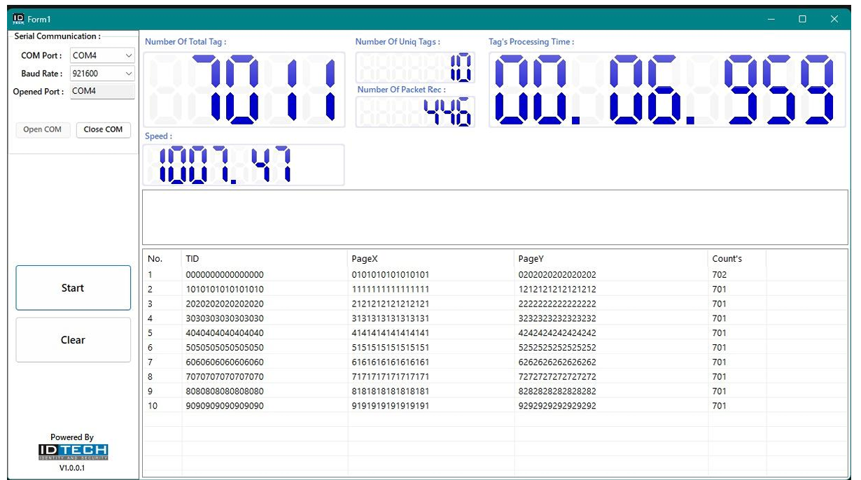 ID Tech UI